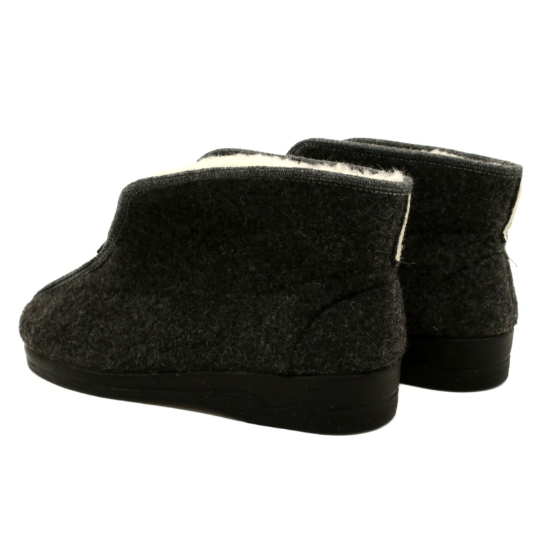 Szigetelt Filc Papucs Adanex 26844-FBP7FU Szürke 5