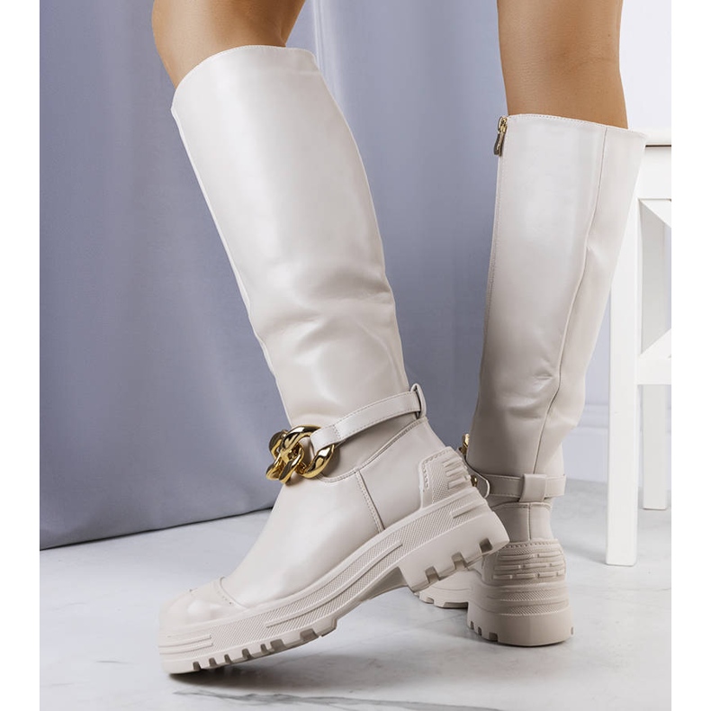 PA1 Cerreto bézs színű hőszigetelt csizma 1