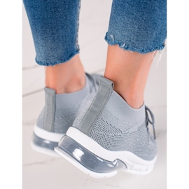 W. Potocki Sportcipő Brocade Potockival szürke 1