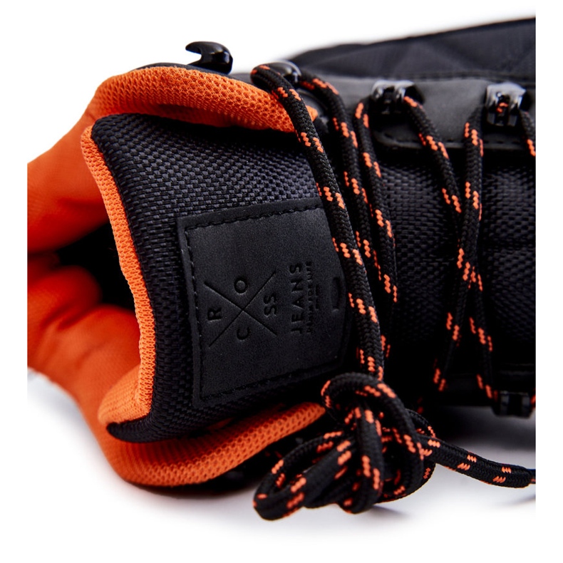 Férfi Trekking meleg csizma Cross Jeans KK1R4018C fekete 1