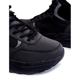 Férfi meleg túracipő Cross Jeans KK1R4031C fekete 1 Férfi meleg túracipő Cross Jeans KK1R4031C fekete 1