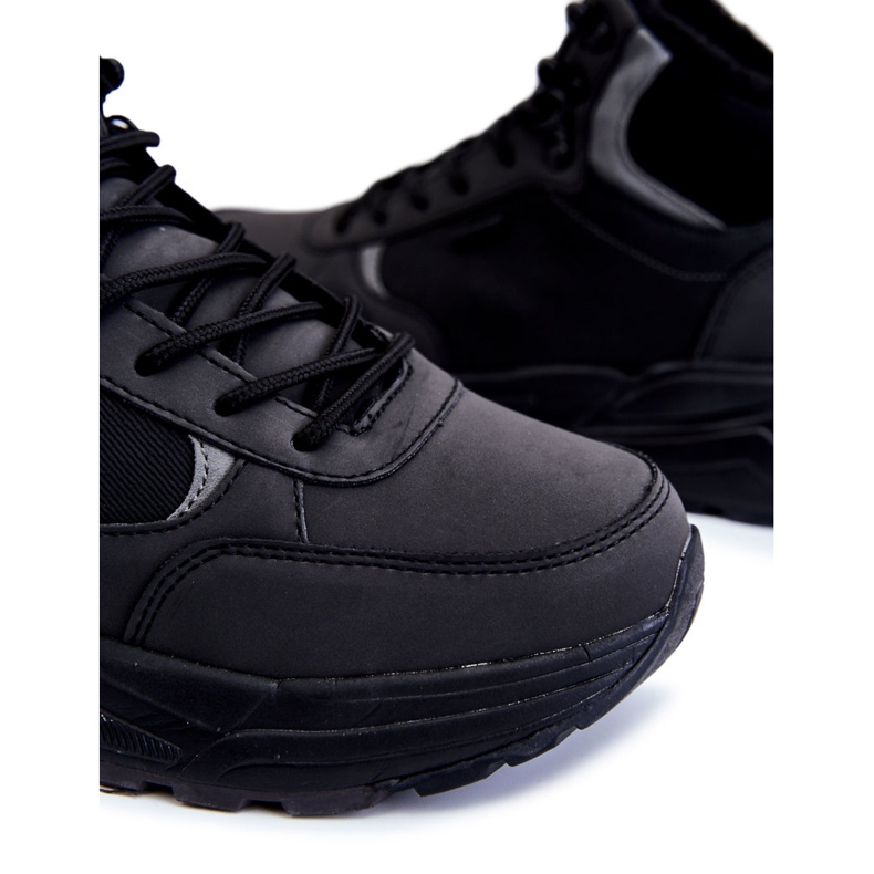 Férfi meleg túracipő Cross Jeans KK1R4031C fekete 1