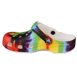 Crocs Classic Tie-Dye Graphic K Clog Jr 205451-90H sokszínű sárga 1