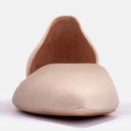 Marco Shoes Finom balerinák bézs 2