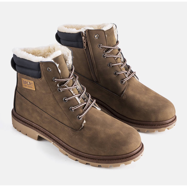 PA1 North barna férfi hőszigetelt túrabakancs 1