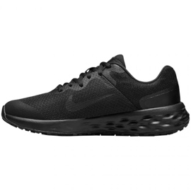 Nike Revolution 6 Nn (GS) W DD1096 001 cipő fekete 2