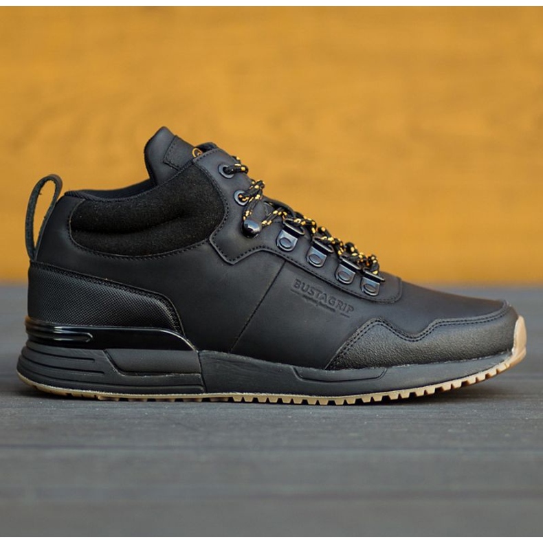 Bőr csizma Jogger Pro Bustagrip M MRM6A fekete 1