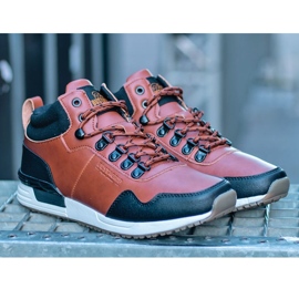 Bőr csizma Jogger Pro Bustagrip M MRM6B barna 2 Bőr csizma Jogger Pro Bustagrip M MRM6B barna 2