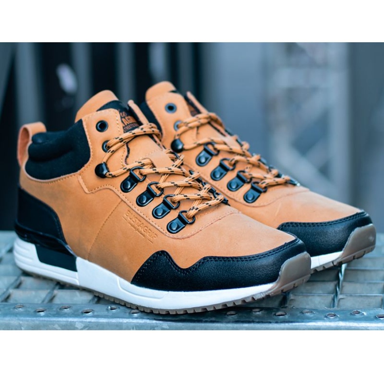 Bőr csizma Jogger Pro Bustagrip M MRM6C barna 2 Bőr csizma Jogger Pro Bustagrip M MRM6C barna 2