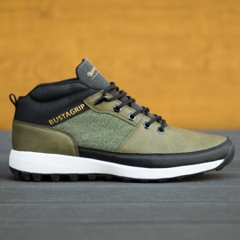 Bőr tornacipő cipő Trax Bustagrip M MRM7B zöld 1 Bőr tornacipő cipő Trax Bustagrip M MRM7B zöld 1