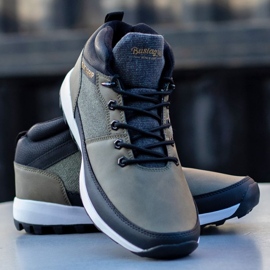 Bőr tornacipő cipő Trax Bustagrip M MRM7B zöld 2 Bőr tornacipő cipő Trax Bustagrip M MRM7B zöld 2