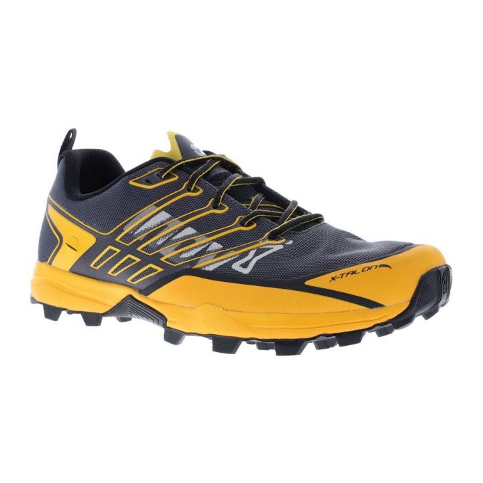 Inov-8 X-Talon Ultra M 260 V2 000988-BKGO-S-01 fekete-arany futócipő sötétkék narancssárga 4