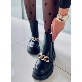 BM Női Chelsea magas csizma Moby Black fekete 1