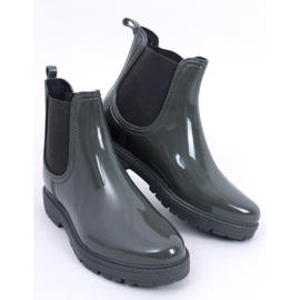 BM Női galós rövid Jodhpur csizma Essence Green zöld 1