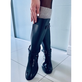 BM Split Black galoshes fekete 1