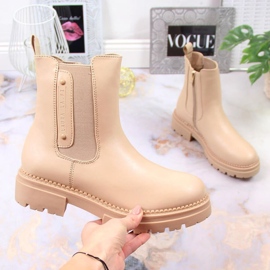 Meleg Jodhpur csizma Laura La.Fi W PMR21 bézs 1