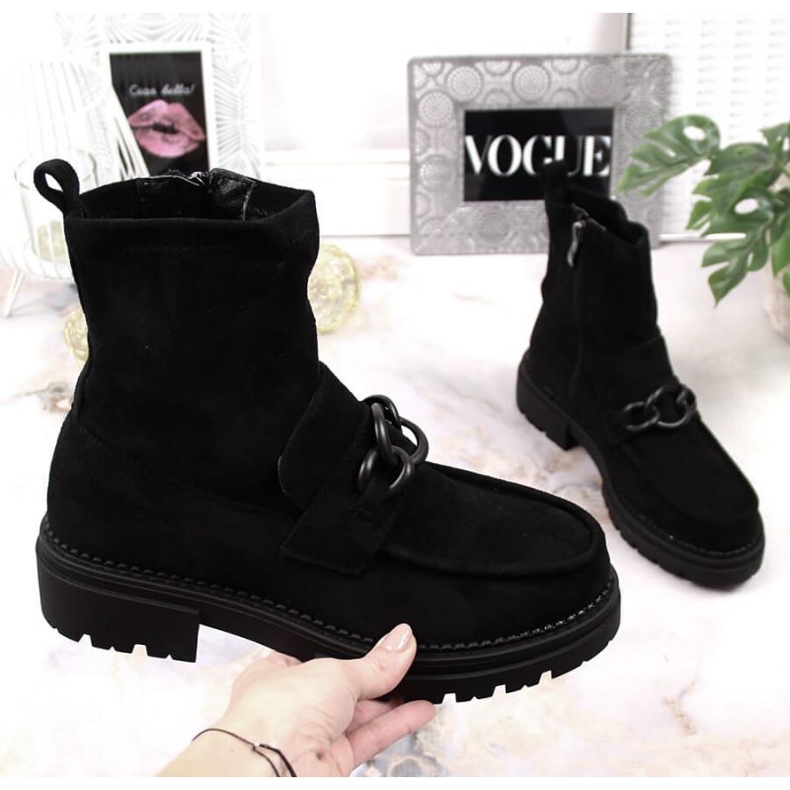 Laura La.Fi PMR26 szigetelt velúr csizma fekete 1 Laura La.Fi PMR26 szigetelt velúr csizma fekete 1