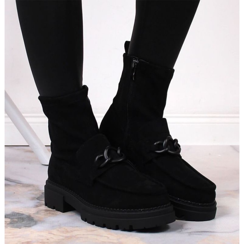 Laura La.Fi PMR26 szigetelt velúr csizma fekete 2 Laura La.Fi PMR26 szigetelt velúr csizma fekete 2