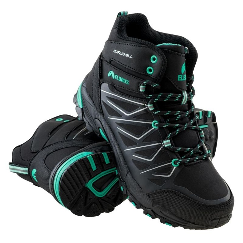 Elbrus Mabby Mid Wp cipő 92800280413 fekete 1