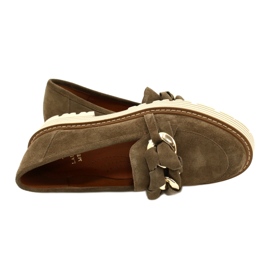 Női cipő díszes dísznel Laura Messi 2523 zöld 4