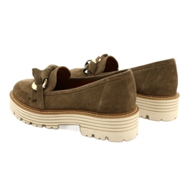 Női cipő díszes dísznel Laura Messi 2523 zöld 3