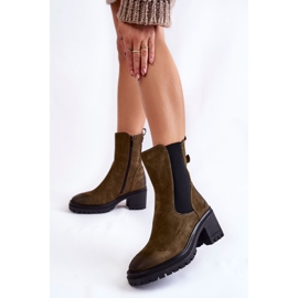 Vinceza Női velúr csizma cipzárral Liris zöld 2 Vinceza Női velúr csizma cipzárral Liris zöld 2