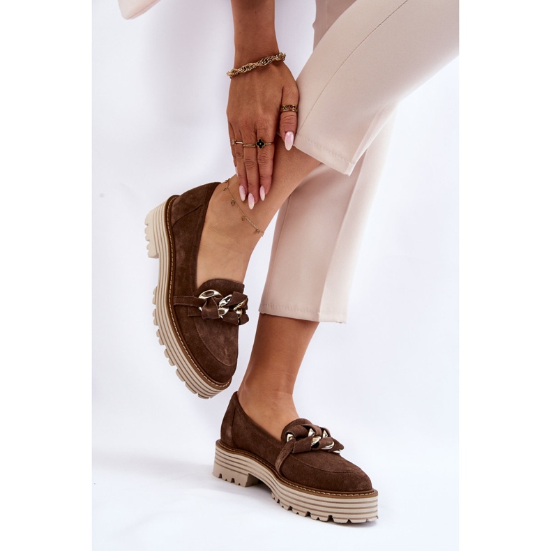 Női velúr cipő Laura Messi 2523 zöld 2