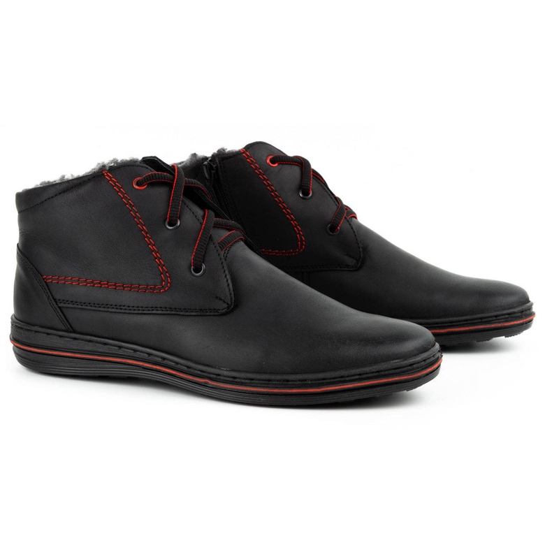 Polbut Női téli hőszigetelt csizma 339 fekete 2