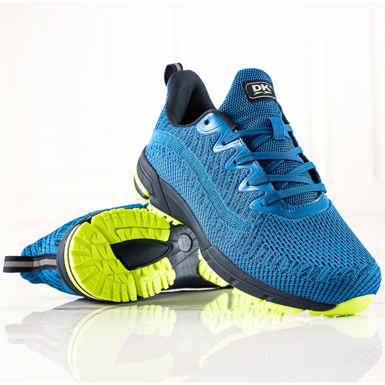 DK Kényelmes férfi sportcipő kék 2