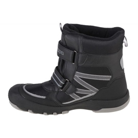 Kappa Blackpool Tex T Jr 260805T-1116 cipő fekete 1