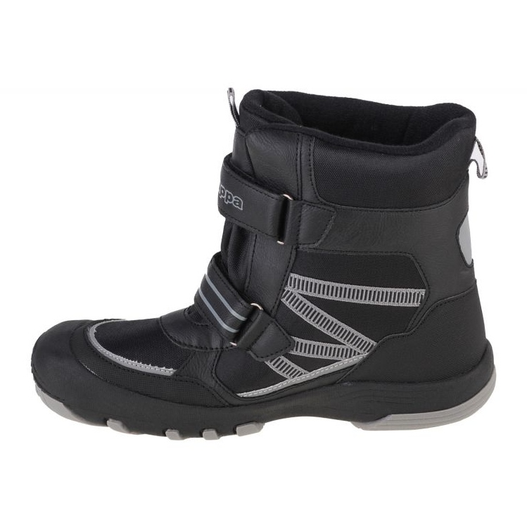 Kappa Blackpool Tex T Jr 260805T-1116 cipő fekete 1