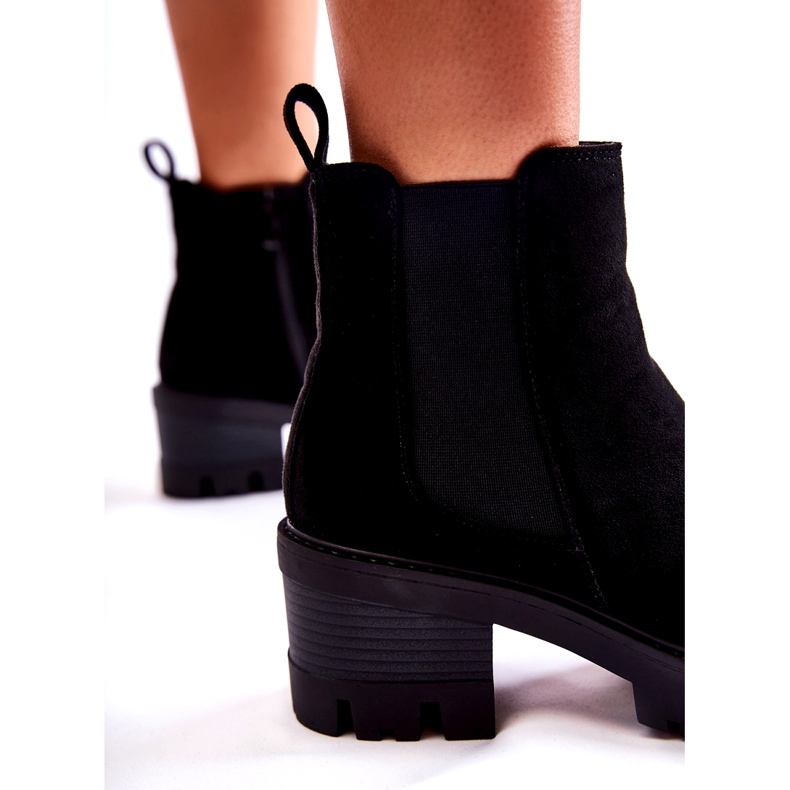 Seastar Szigetelt női csizma cipzárral, fekete 4