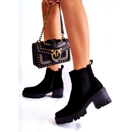 Seastar Szigetelt női csizma cipzárral, fekete 3