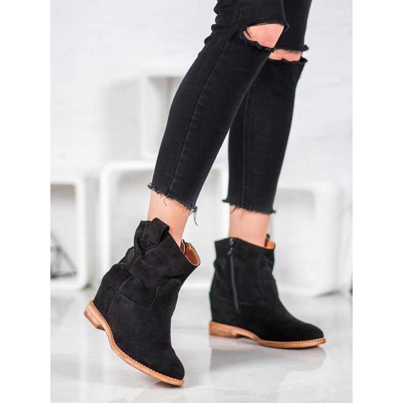 Bella Paris Cowboy csizma ék fekete 1