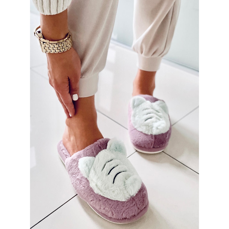 PA1 Női papucs Pearl Purple ibolya sokszínű 2