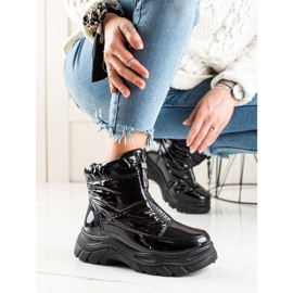 Hócsizma a VINCEZA platformon fekete 2