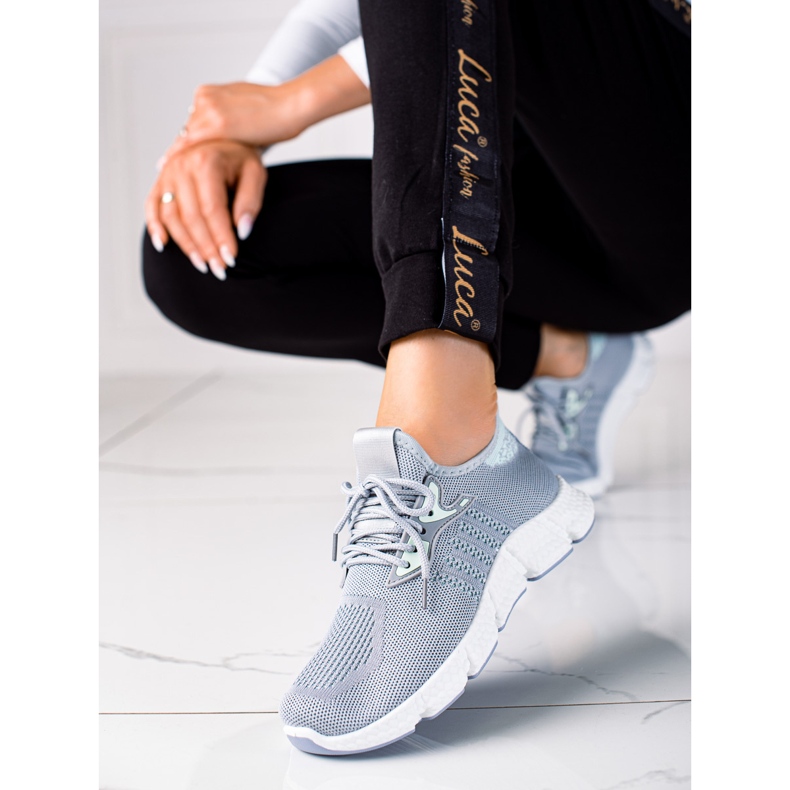 SHELOVET Könnyű sportcipő szürke 1