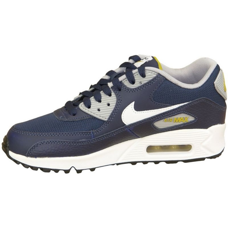 Nike Air Max 90 Gs W 307793-417 cipő sötétkék 1
