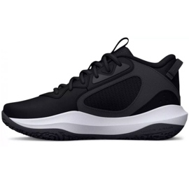 Under Armour Gs Lockdown 6 Jr. 3025617 001 kosárlabdacipő fekete fekete 1