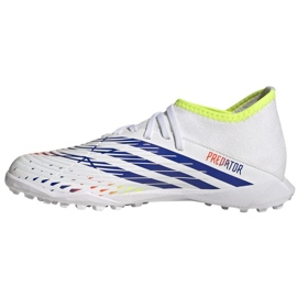 Adidas Predator Edge.3 Tf Jr GV8502 focicipő fehér fehér 1 Adidas Predator Edge.3 Tf Jr GV8502 focicipő fehér fehér 1