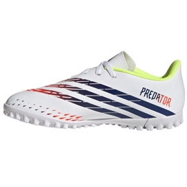 Adidas Predator Edge.4 V Tf Jr GV8496 focicipő fehér fehér 1