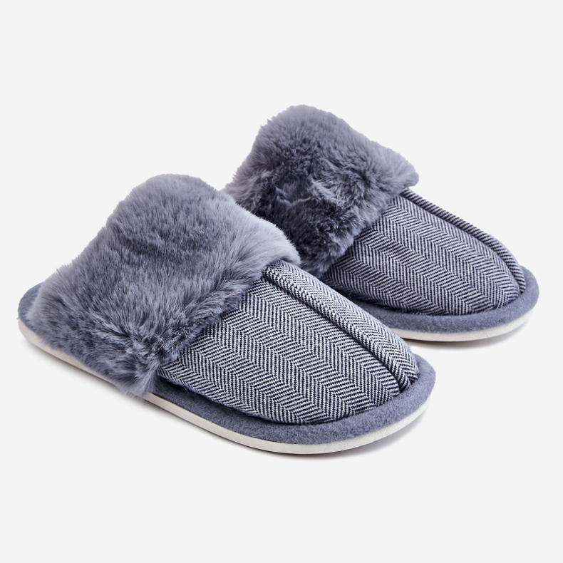 Hőszigetelt férfi papucs sötétkék Marcus 1