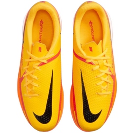 Nike Phantom GT2 Academy Ic Jr DC0816-808 futballcipő narancssárga narancs és vörös 1