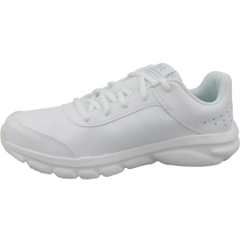 Under Armour Gs Assert 8 Jr 3022697-100 futócipő fehér fehér 1