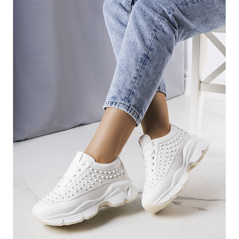 BM Suzeta női fehér tornacipő 1