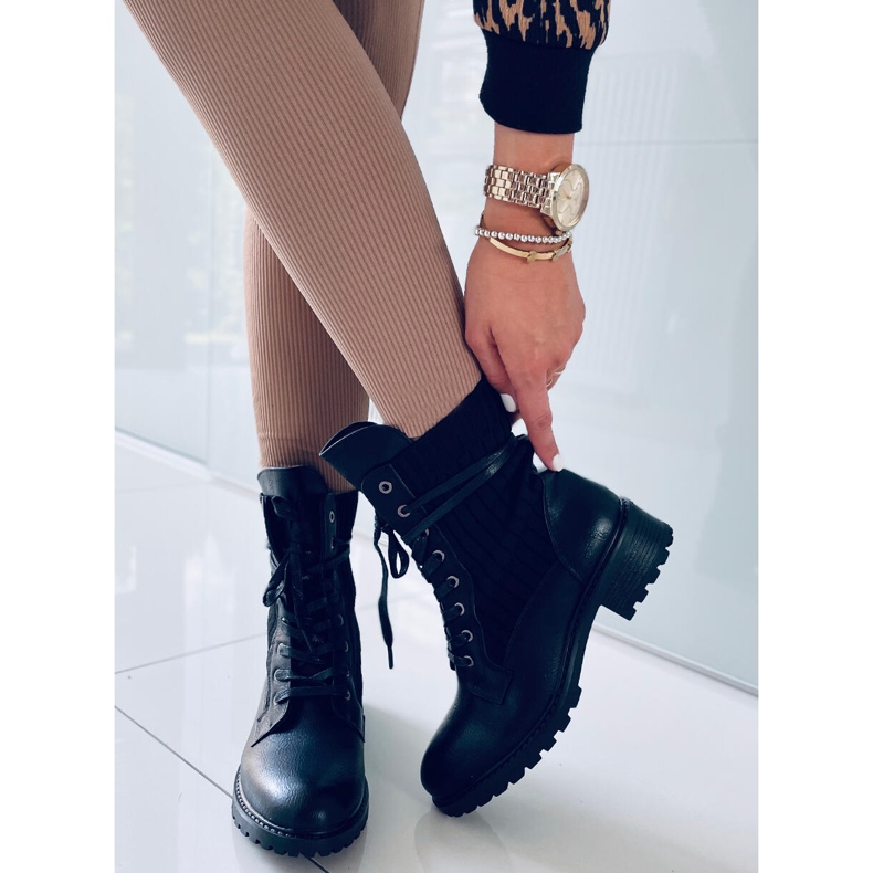 BM Csizma rugalmas Torvi Black felsőrésszel fekete 2