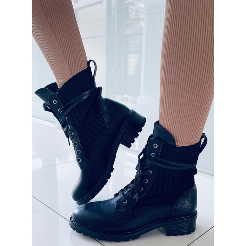 BM Csizma rugalmas Torvi Black felsőrésszel fekete 1