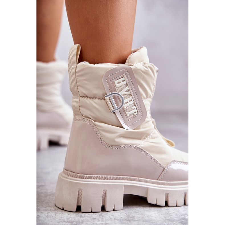 PM1 Női bézs színű meleg hócipő Marit cipzárral 2 PM1 Női bézs színű meleg hócipő Marit cipzárral 2