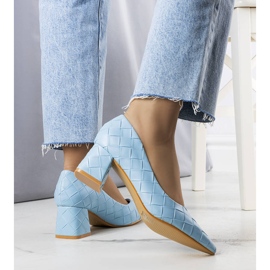 BM Kék sarkú pumpák a Migne-től 2 BM Kék sarkú pumpák a Migne-től 2