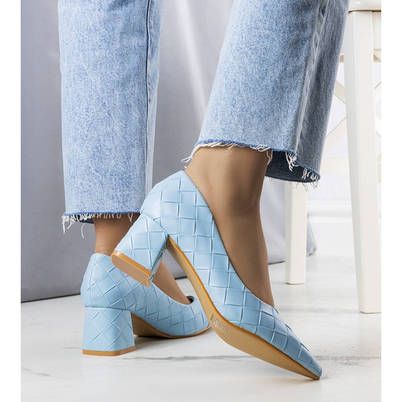 BM Kék sarkú pumpák a Migne-től 2 BM Kék sarkú pumpák a Migne-től 2